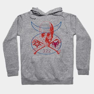 Skull and Bones 322 Hoodie